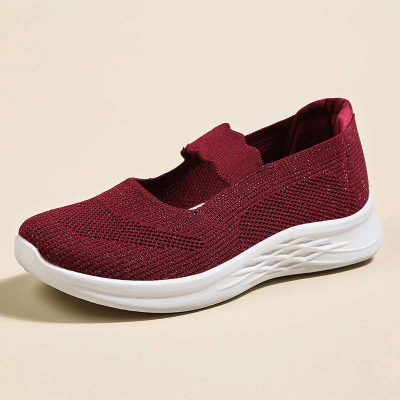 

2025 ladies shoes Casual Soft Sole Breathable Slip On Walking Shoes Lightweight Comfortable Summer Sandals free shipping shoes