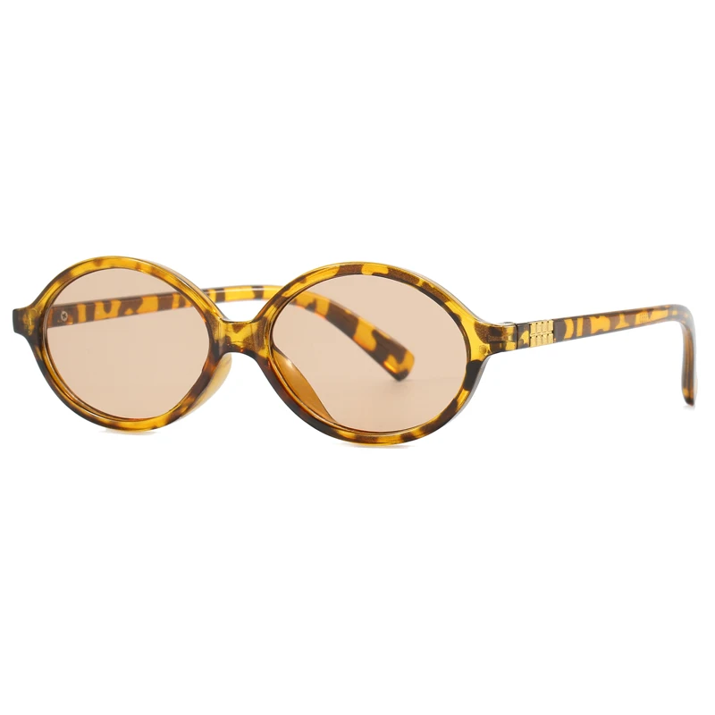 Trendy Retro Small Oval Women Sunglasses Fashion Round Steampunk Women's Sunglasses Shades Fashion Ladies Shades Oculos UV400