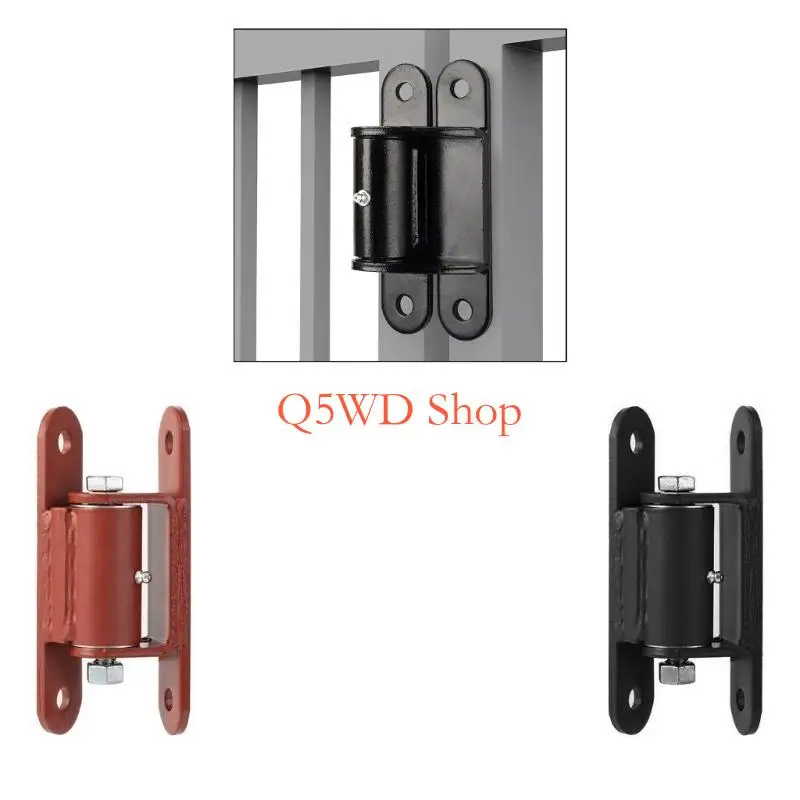 

Q5WD 2Pieces Metal Gate Hinges Bearing Design 1100lb Capacity Rustproof Designs