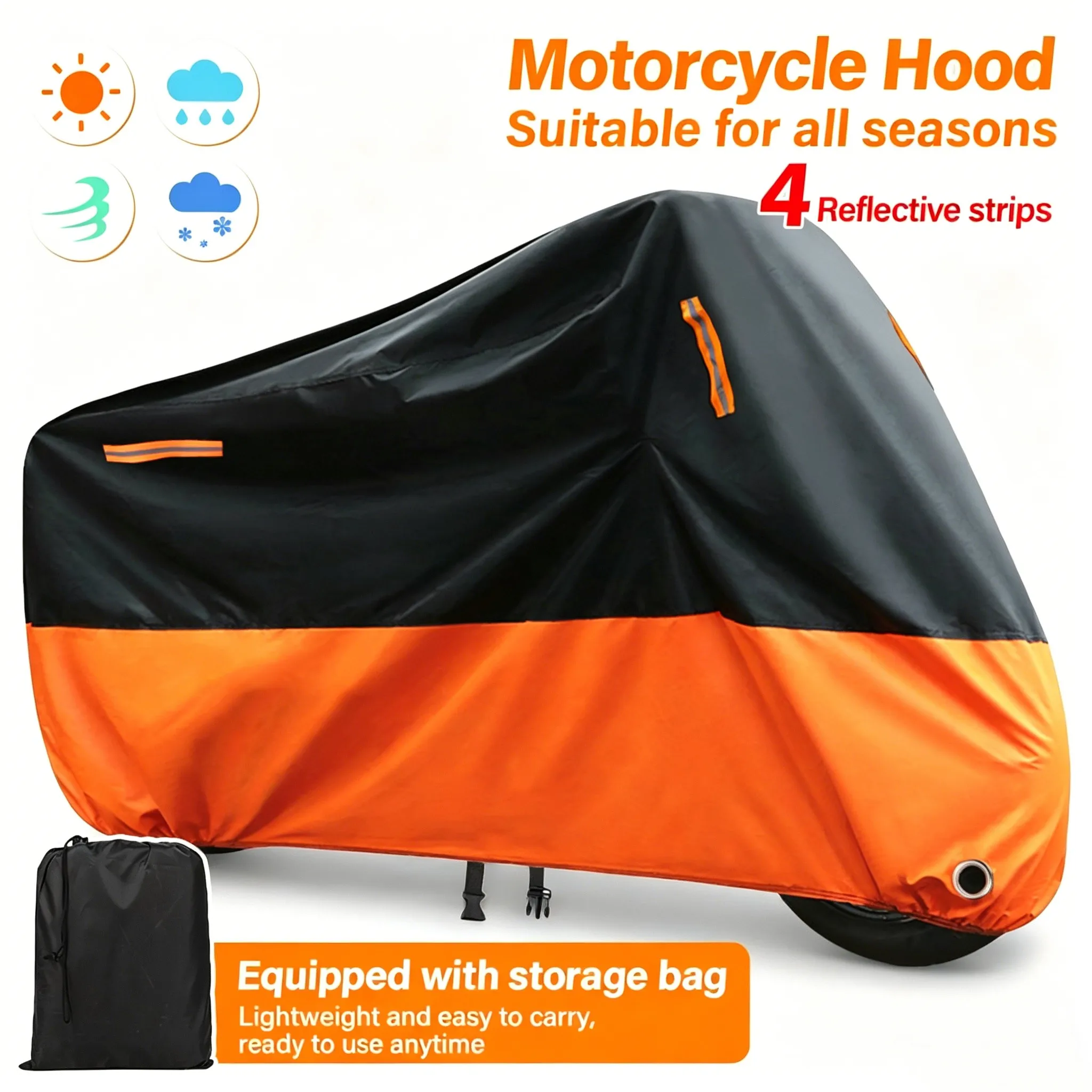 

Чехол для электромотоцикла Yamaha XL-XXXL, чехол для электровелосипеда, из ткани Оксфорд 210D, водонепроницаемый, солнцезащитный, пылезащитный