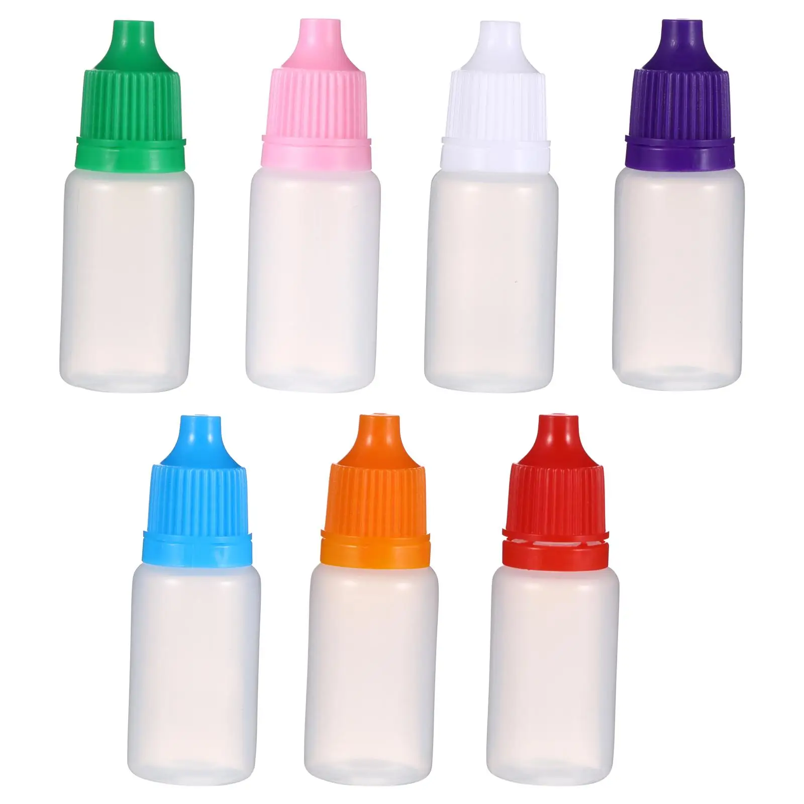 50 Pcs Paint Applicator Bottles Plastic Squeeze Refillable Containers Dispenser