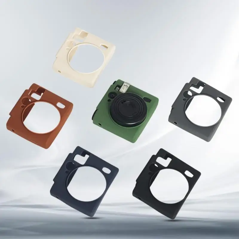 Camera Case Soft Silicone Shock Resistance for Fujifilm Mini99 Camera Shell for Offering Full Protections