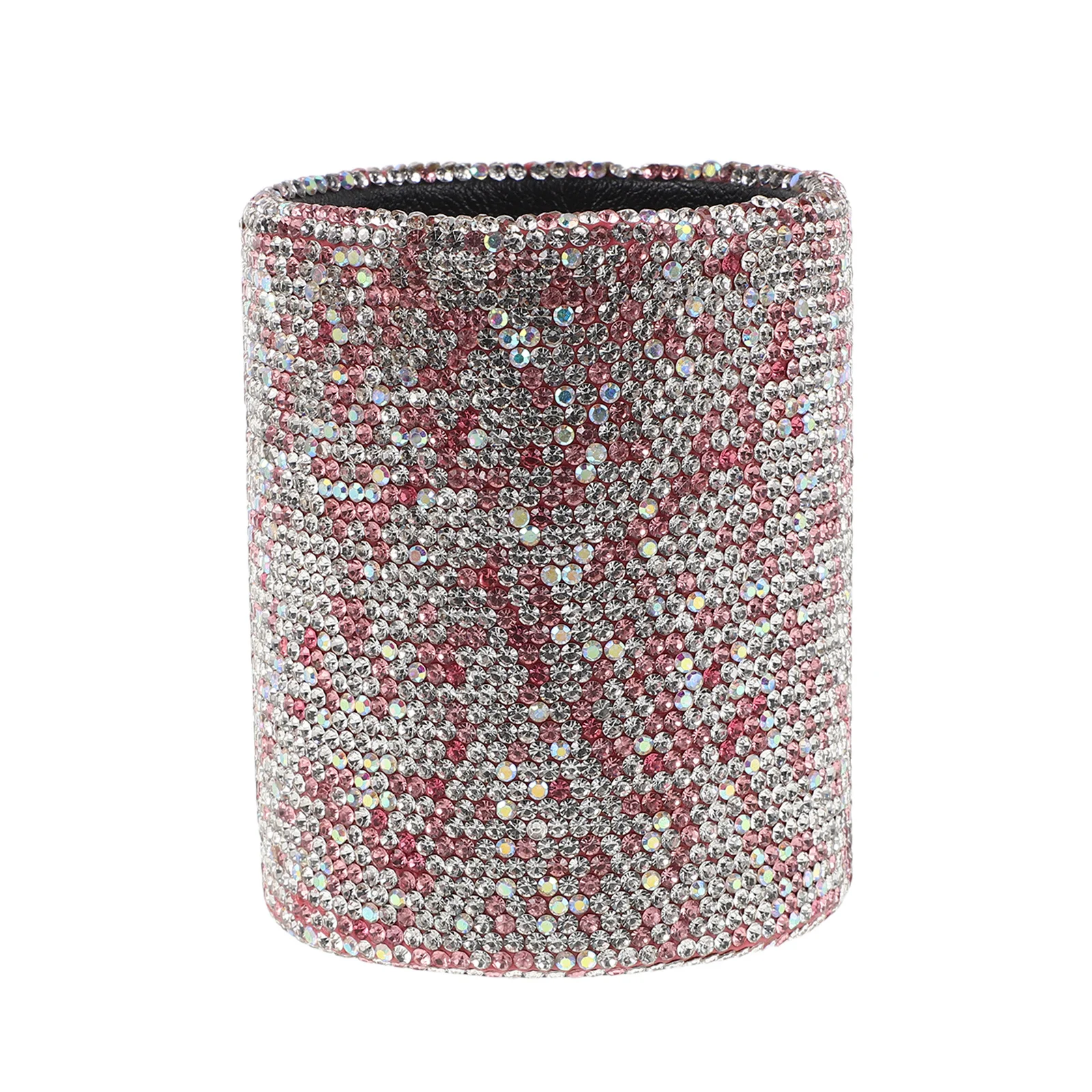 Organizador de Brochas de Maquillaje para Tocador, Caja de Almacenamiento con Brillantina de Gran Capacidad, Organizador de Escritorio, Contenedor de Brochas Brillante