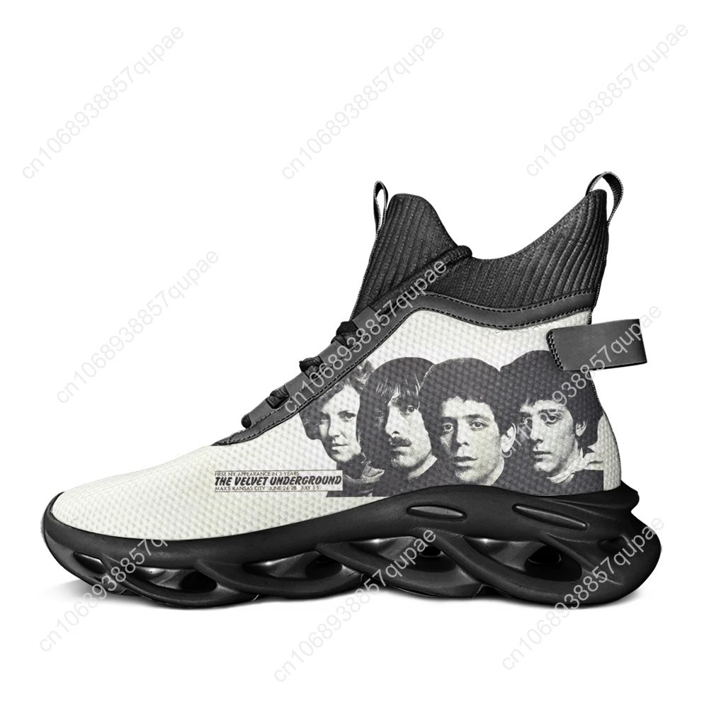 Le velours souterrain haut chaussures plates baskets hommes femmes sport chaussures de course Sneaker à lacets maille chaussures chaussure personnalisée