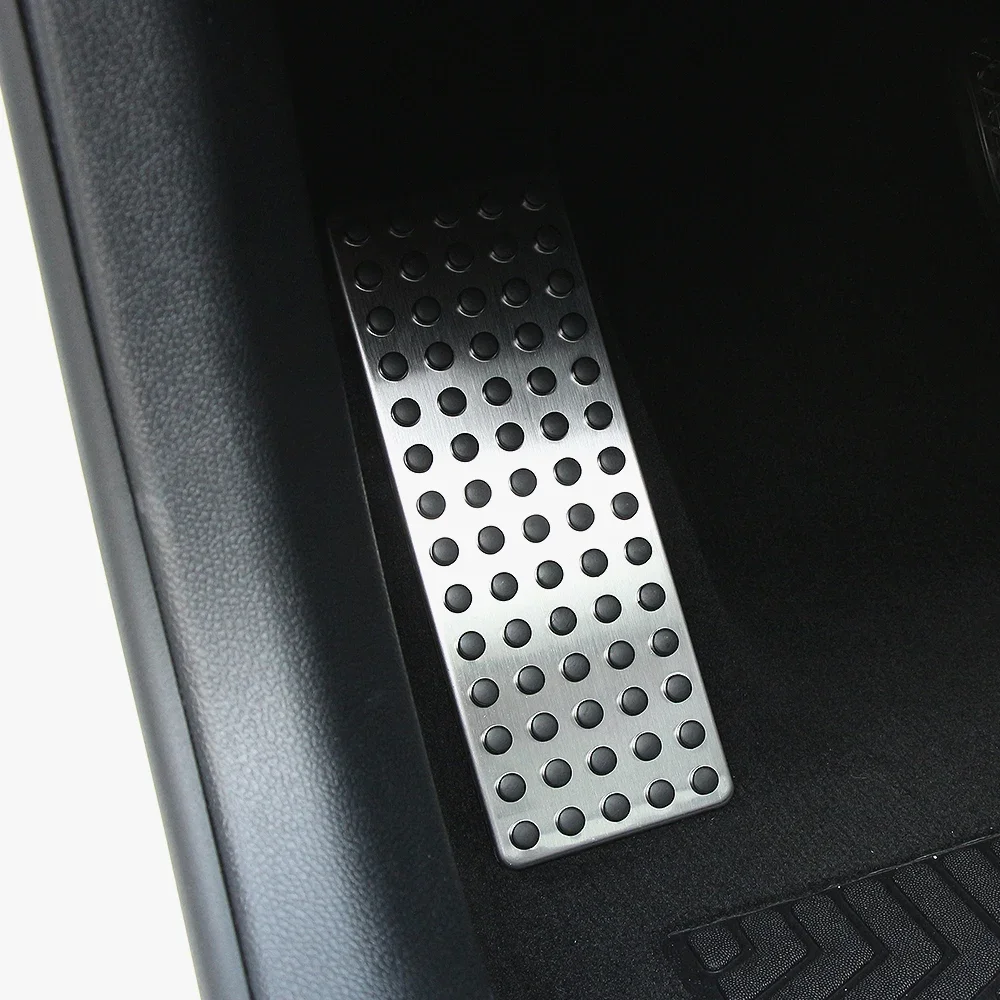 Auto rutsch feste Fußstützen platte für Mercedes Benz b c e s cls slk cla gla glk ml gl Serie keine Bohrfuß stütze Pedal abdeckung