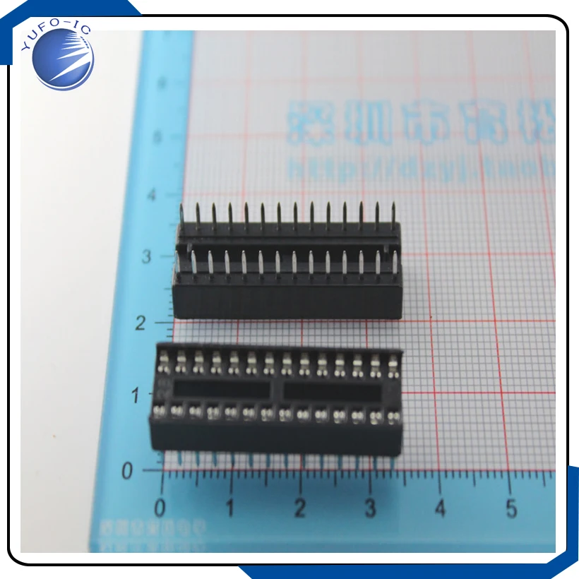 10PCS/LOT  Narrow body IC 28PIN seat IC 28P socket IC socket seat connector