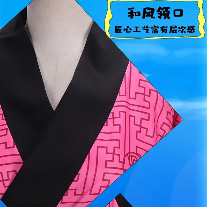 Kimono Yukata traditionnel japonais pour femmes, avec Costumes de Cosplay de dessin animé Obi, robe de danse pour séance photo