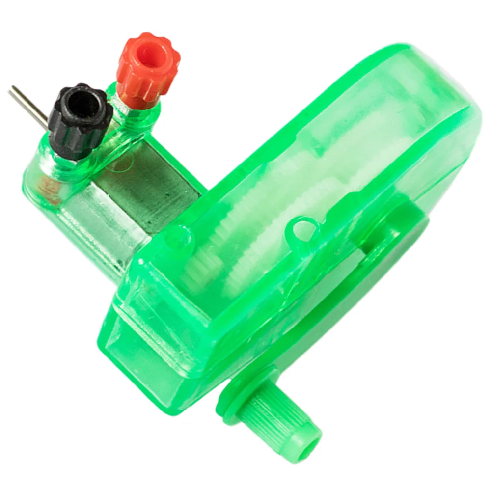 

2pcs Hand Crank Generator Electric Kit Magnet Metal Plastic DIY Educational Toys Kids Science Experiment Gifts