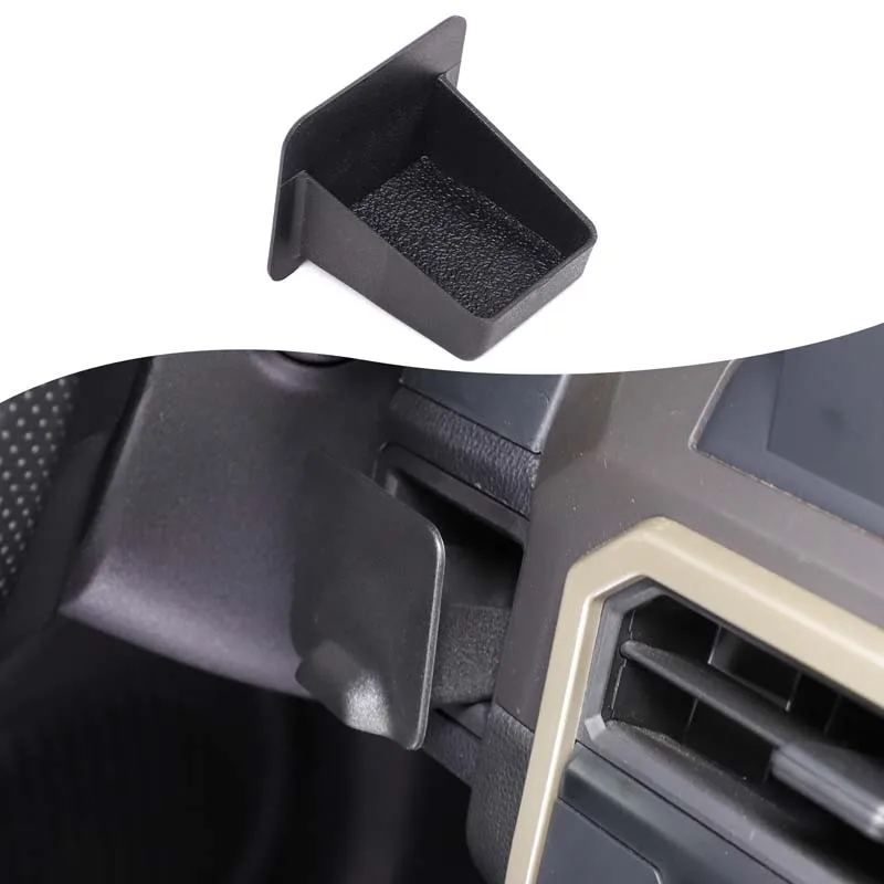 

For Toyota Tacoma 2024 2025+ Automotive Center Console Drawer Storage Box ABS Black Car Storage Accessories