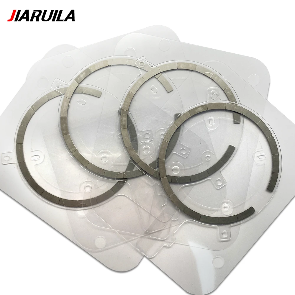 وحدة مغناطيسية للشحن اللاسلكي Magsafe لهاتف iPhone 12 mini 13 Pro Max 14 Plus غطاء خلفي زجاجي خلفي حلقة معدنية مغناطيسية