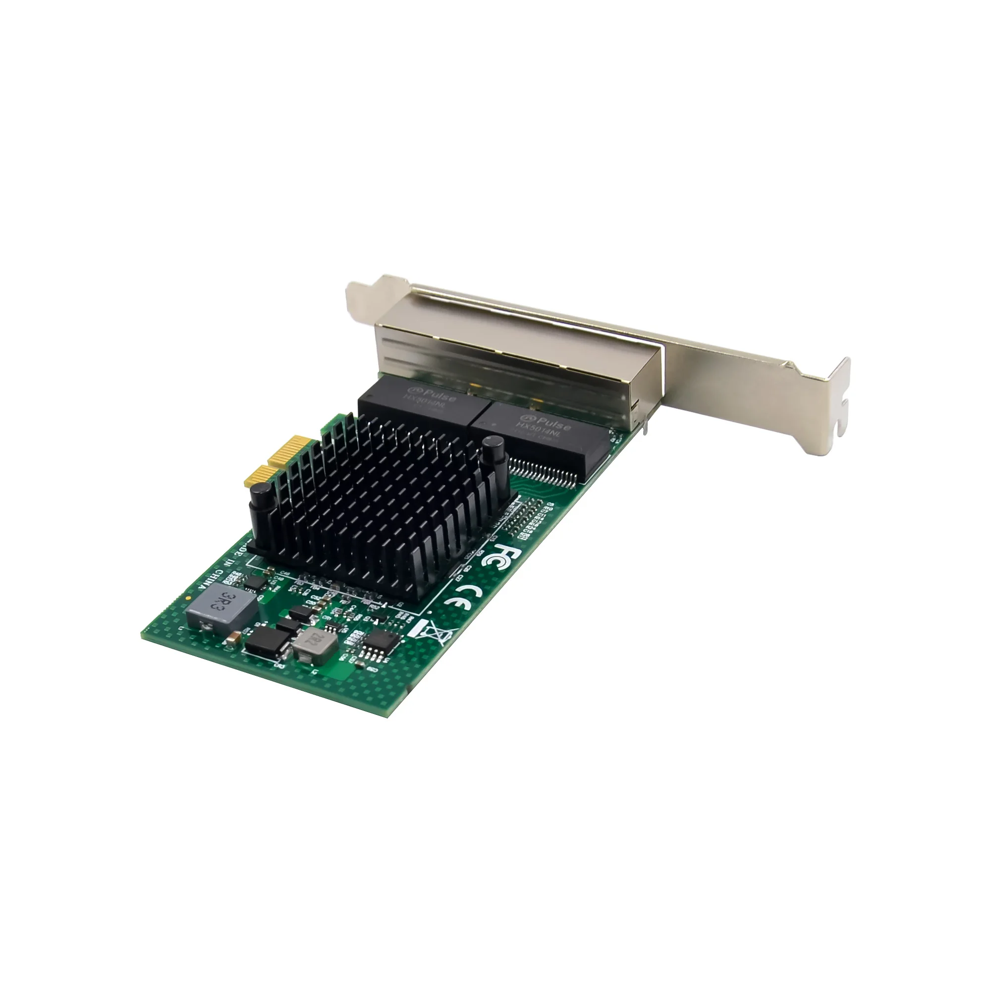 SUNWEIT ST7209 PCIe X1 Ethernet Network Card 1000Mbps 1Gbps 4 Ports RJ45 Lan Card BCM5719 Chipset Compatible with WOL PXE VLAN