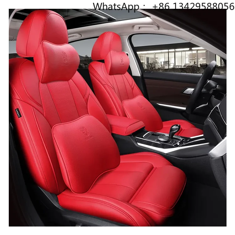 2020 تصميم جديد رائجة البيع وسادة مقعد السيارة أربعة مواسم تخصيص غطاء مقعد السيارة #1