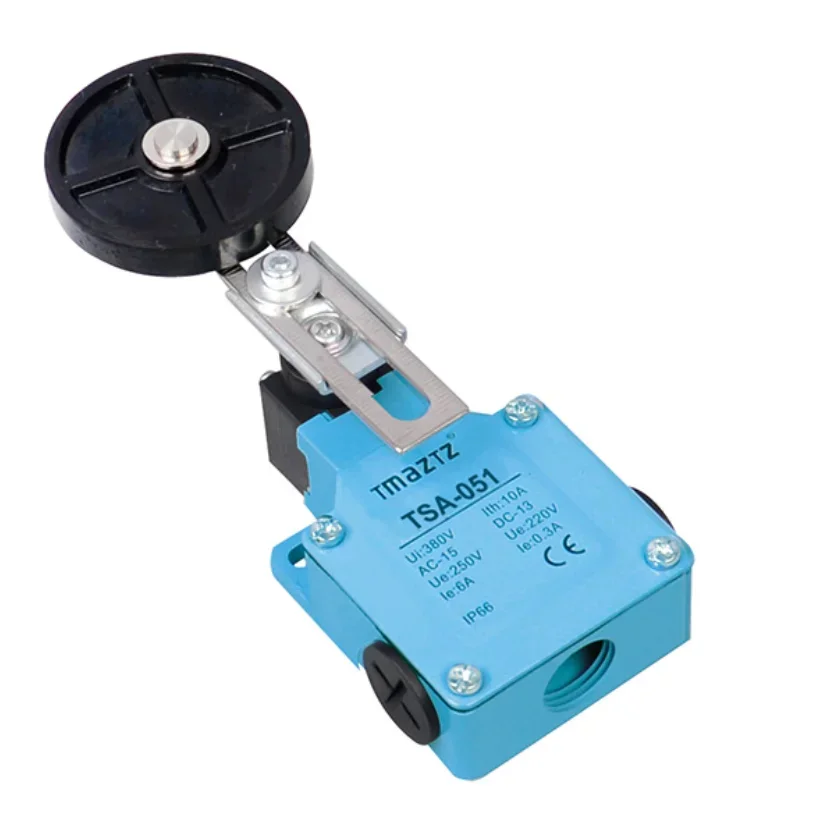TSA Type Injection Molding Machine Safety Door Stainless Steel Roller Punch Spring Rocker Limit Switch for Enhanced Security