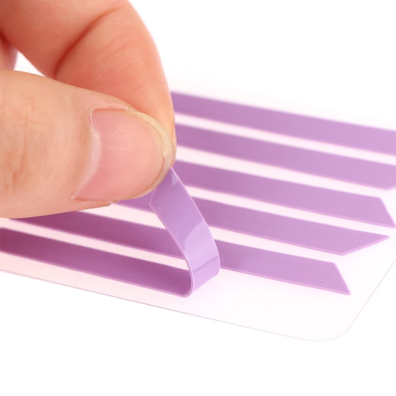 3Pairs Eyelash Lifting Silicone Stripe Soft lashlift Curlers Pads Eye Lash Extension Perm Ribbon Sticky Tape Makeup Tools