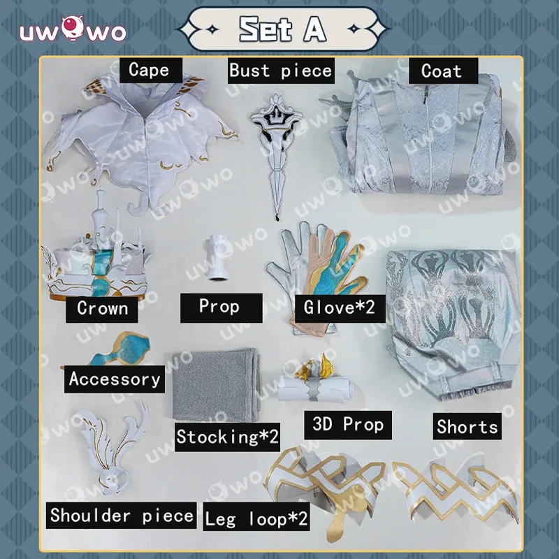 qq28LQUWOWO Collab series: Game Identity V KING-h1 Puppeteer Matthias Czernin Cosplay Costume