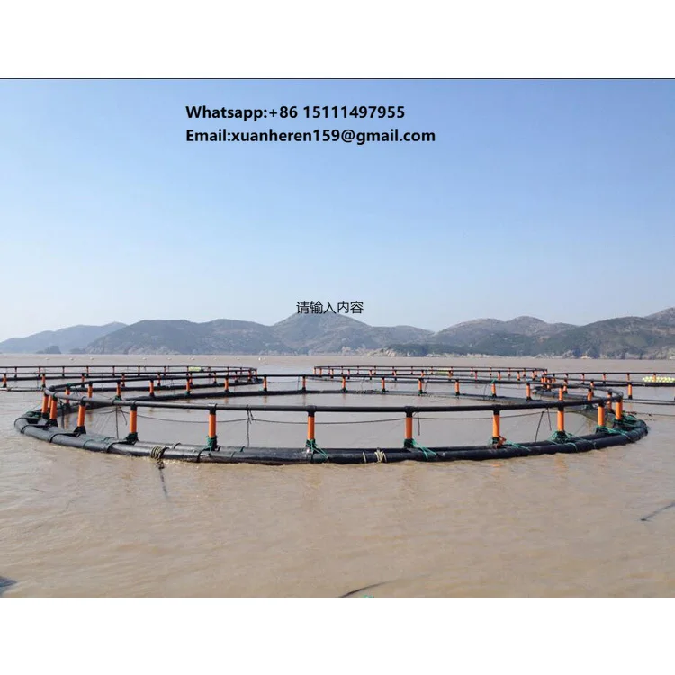 HDPE Net Cage Floating for High Production Fish Farm
