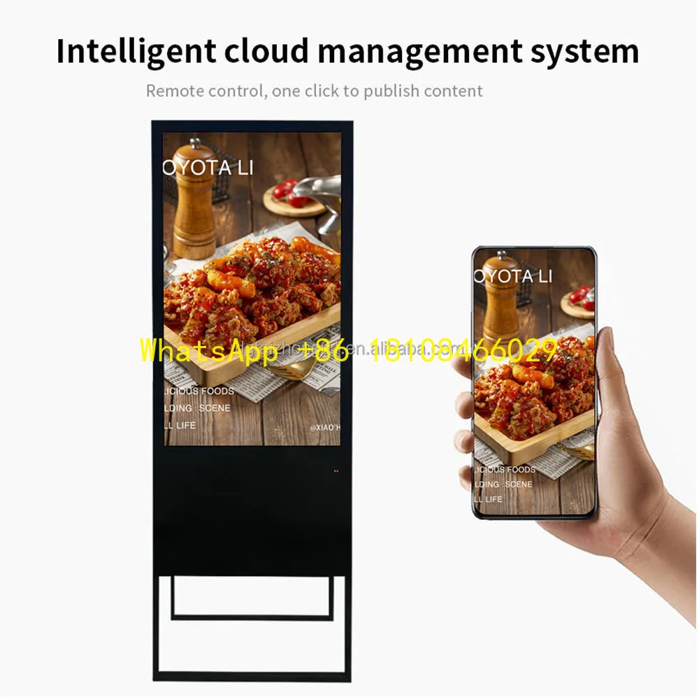 

32-дюймовые большие внутренние рекламные ЖК-экраны с цифровым дисплеем и стоячим дисплеем для сенсорного киоска самообслуживания