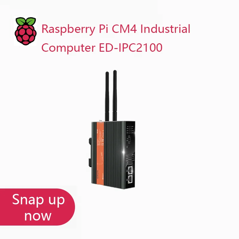 

Raspberry Pi CM4 Industrial Computer ED-IPC2100