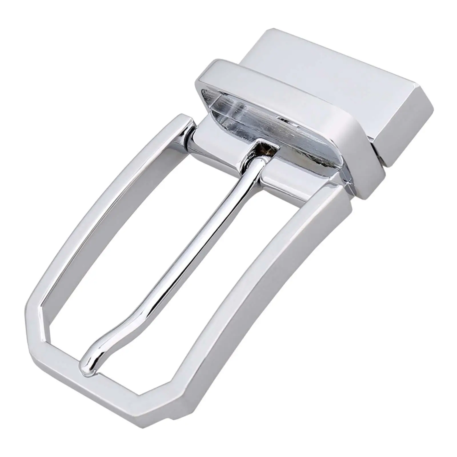 6x Gesper Sabuk Pria, Gesper Pin Logam Premium Tahan Lama untuk Sabuk Lebar 3.3cm-3.5cm, Kerajinan Kulit, Pengganti Klasik Praktis