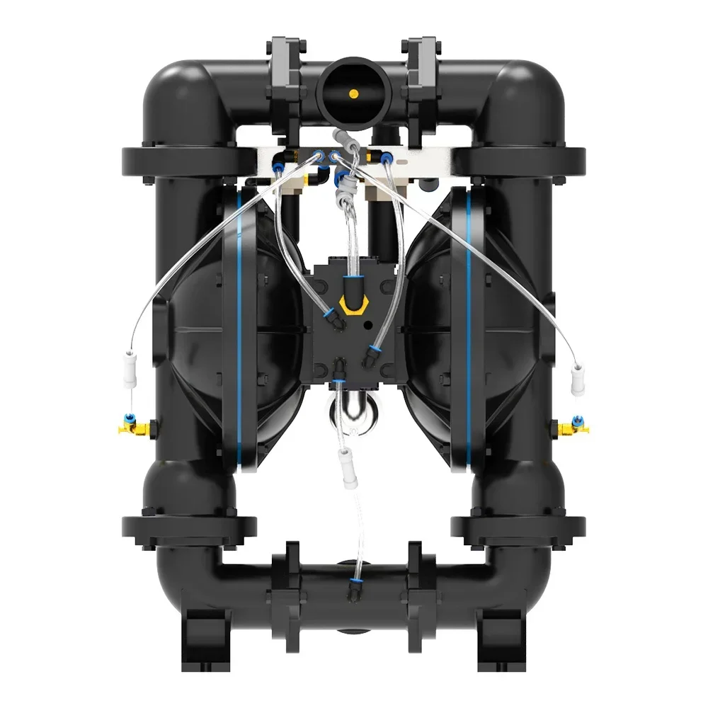 

PDSK80 76mm3inch Steel Air Pneumatic Diaphragm Pump Customizable Wastewater Automotive Industry Centrifugal Powder pumps