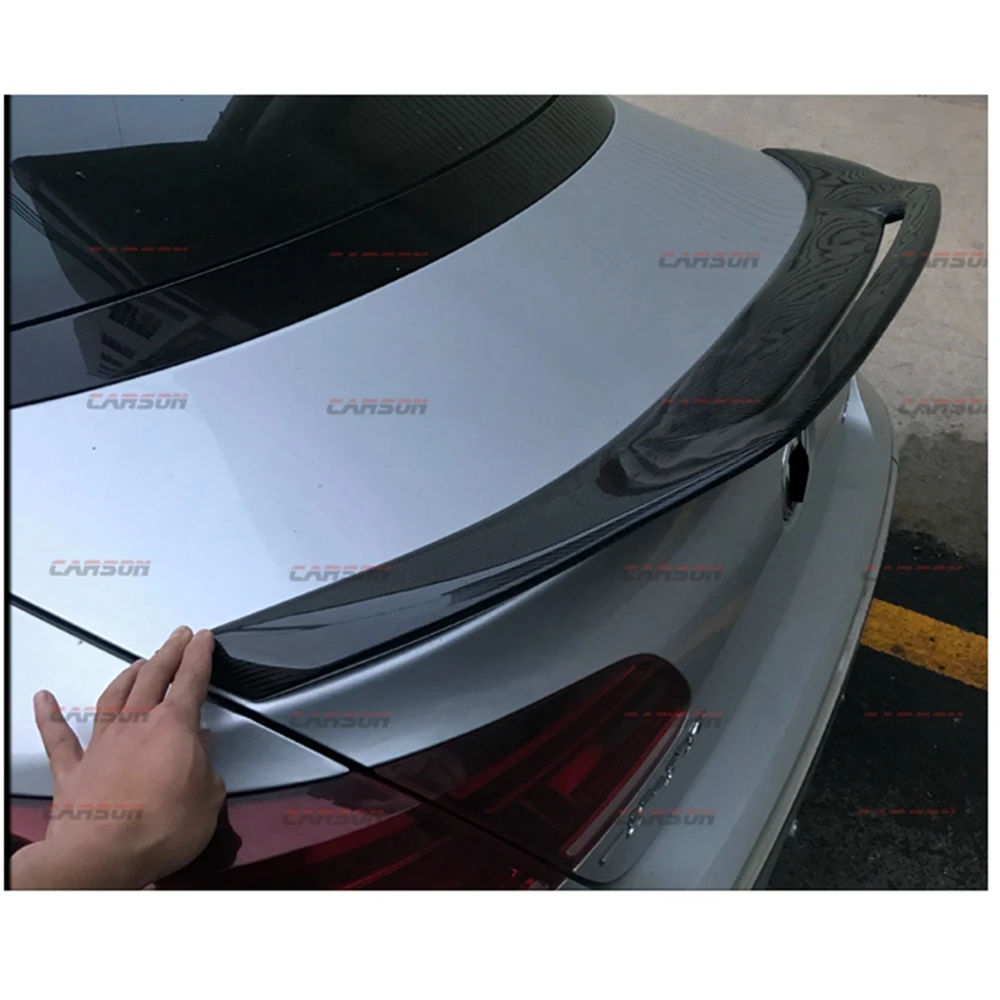 

For Volkswagen Passat CC 2009 2010 2011 2012 2013- 2018 GT Style Carbon Fiber FRP Rear Spoiler Trunk Wing