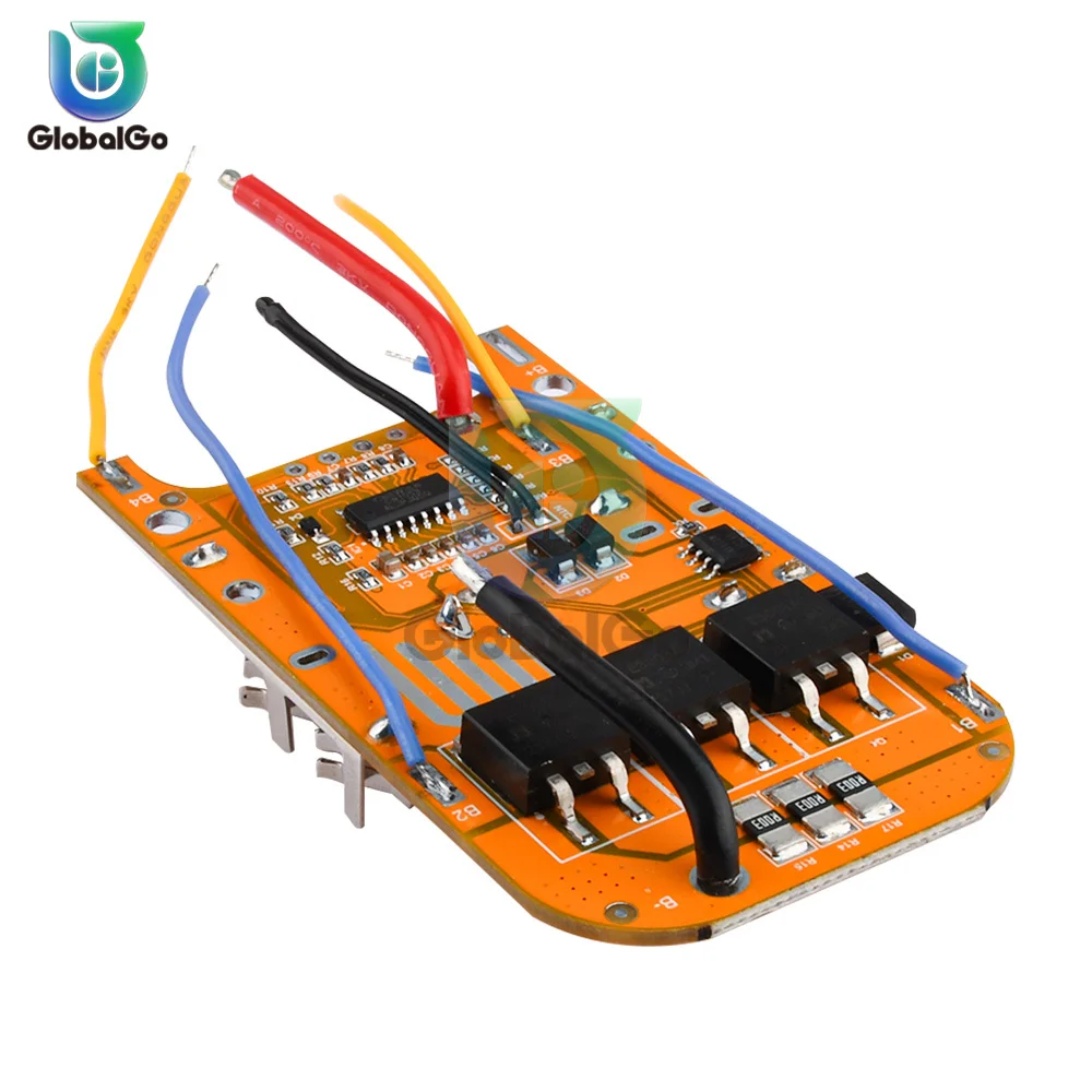 1pcs 5S 21V Battery charging protection board Li-Ion lithium battery Pack Protection circuit board BMS module for power tools