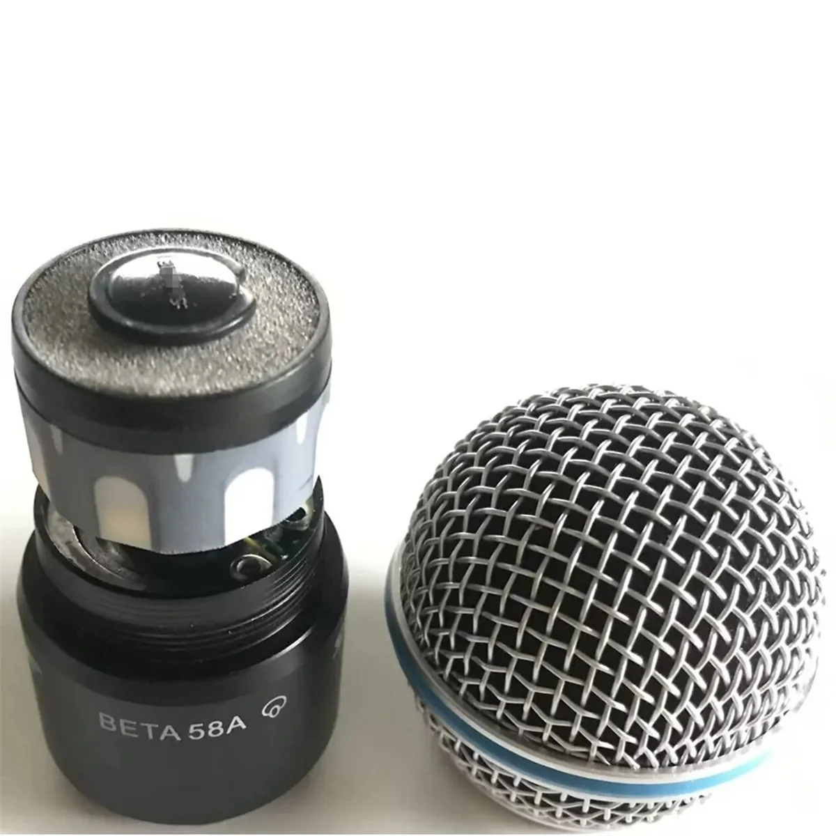 1PC BETA58A Microphone Head Microphone Capsule Replacement for Shure BETA58A Wireless Microphone Cartridge Capsule