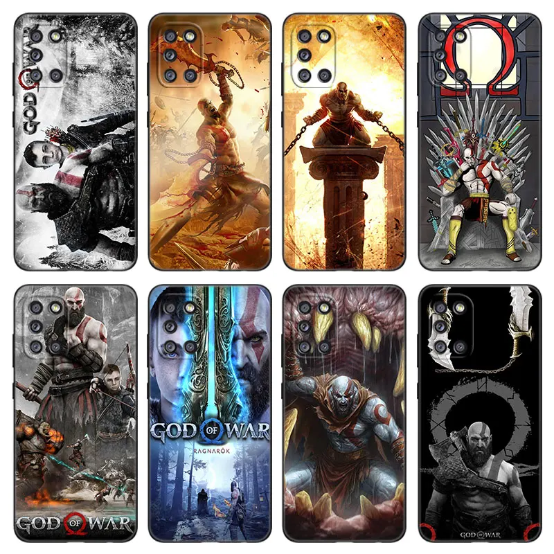 Kratos God Of War Black Phone Case For Samsung Galaxy A01 A03 Core A04 A10 E A02 A05 A20 A21 A30 A50 S A6 A8 Plus A7 A9 2018