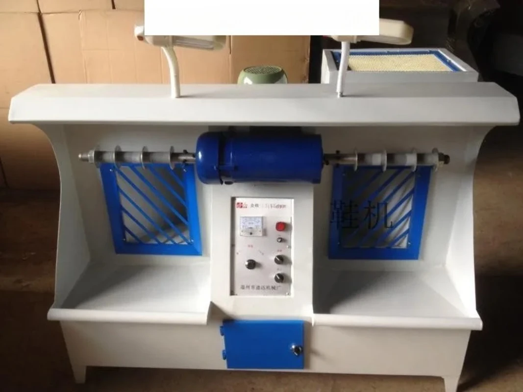 

Double head box polishing machine, speed regulation, leather shoe box vacuum polishing machine, shoe machine, equipment