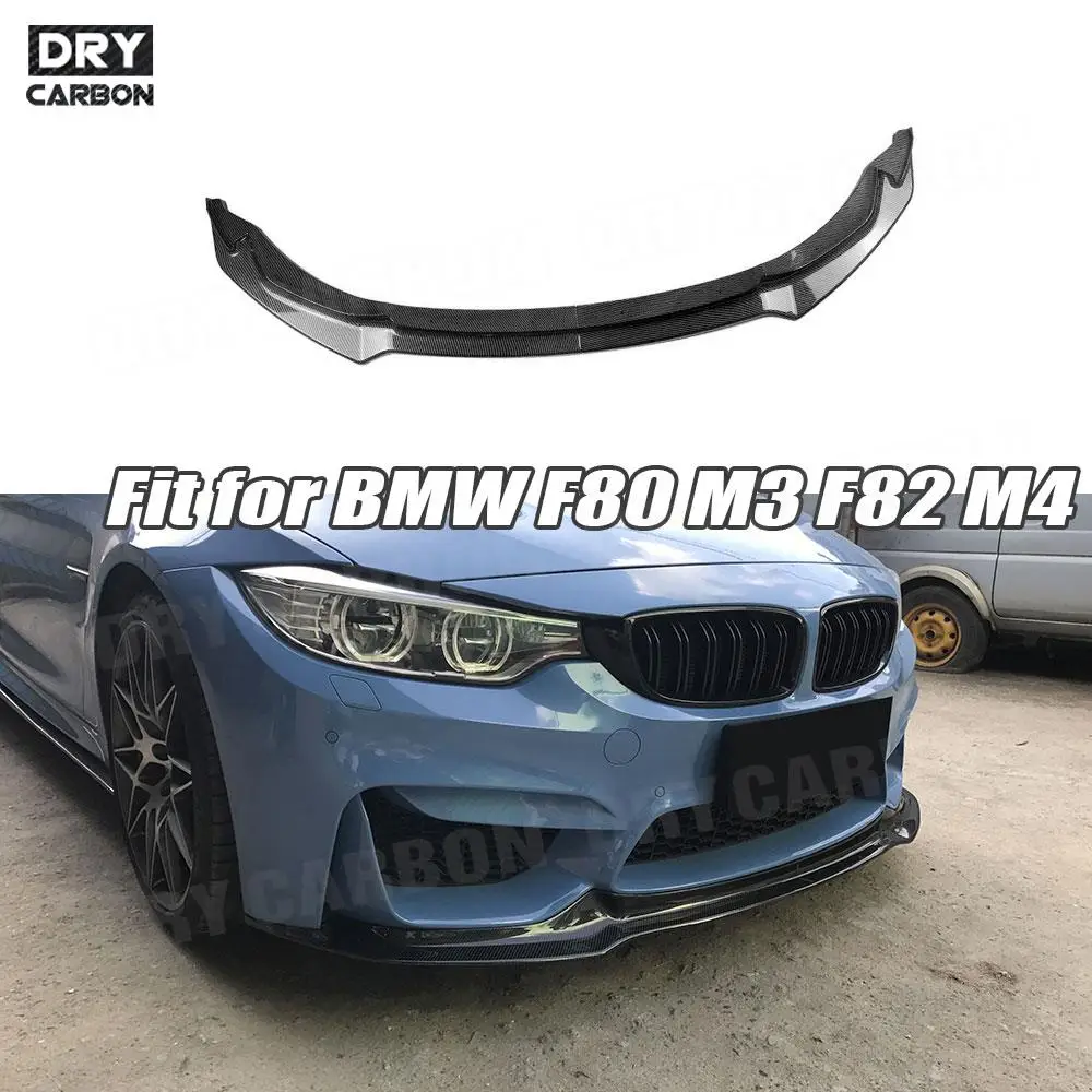 

for BMW F80 M3 F82 F83 M4 2015 2016 2017 2018 2019 2020 Gloss Black Front Bumper Lip Chin Splitter Trim Spoiler Accessories