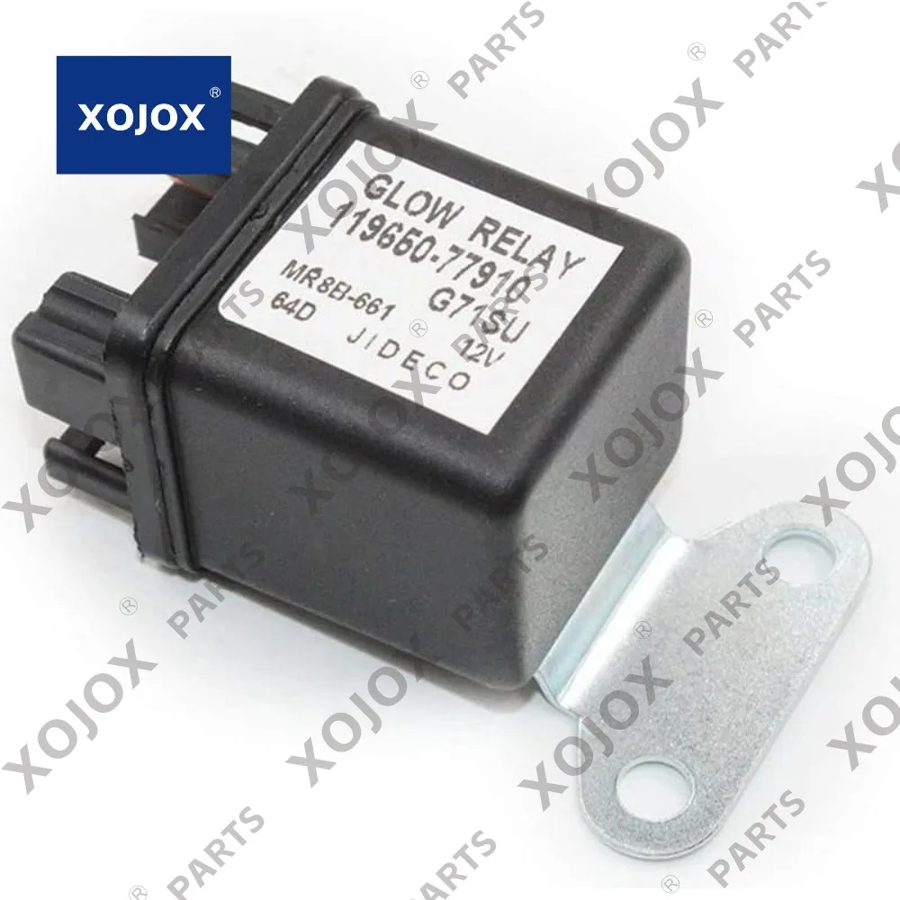 Реле свечи накаливания XOJOX 12 В 8942481610 для двигателя Isuzu Hitachi EX27U EX30U EX35U EX40U E0U экскаватора