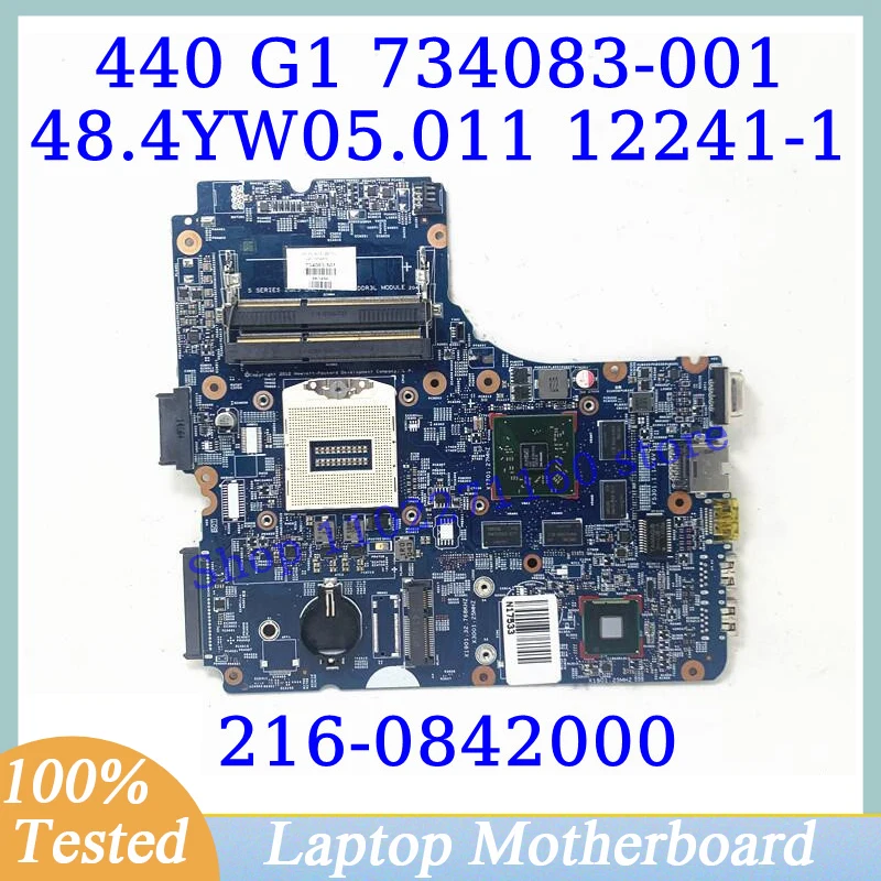 

734083-001 734083-501 734083-601 For HP 440 G1 450 G1 48.4YW05.011 12241-1 Laptop Motherboard 216-0842000 100% Full Working Well