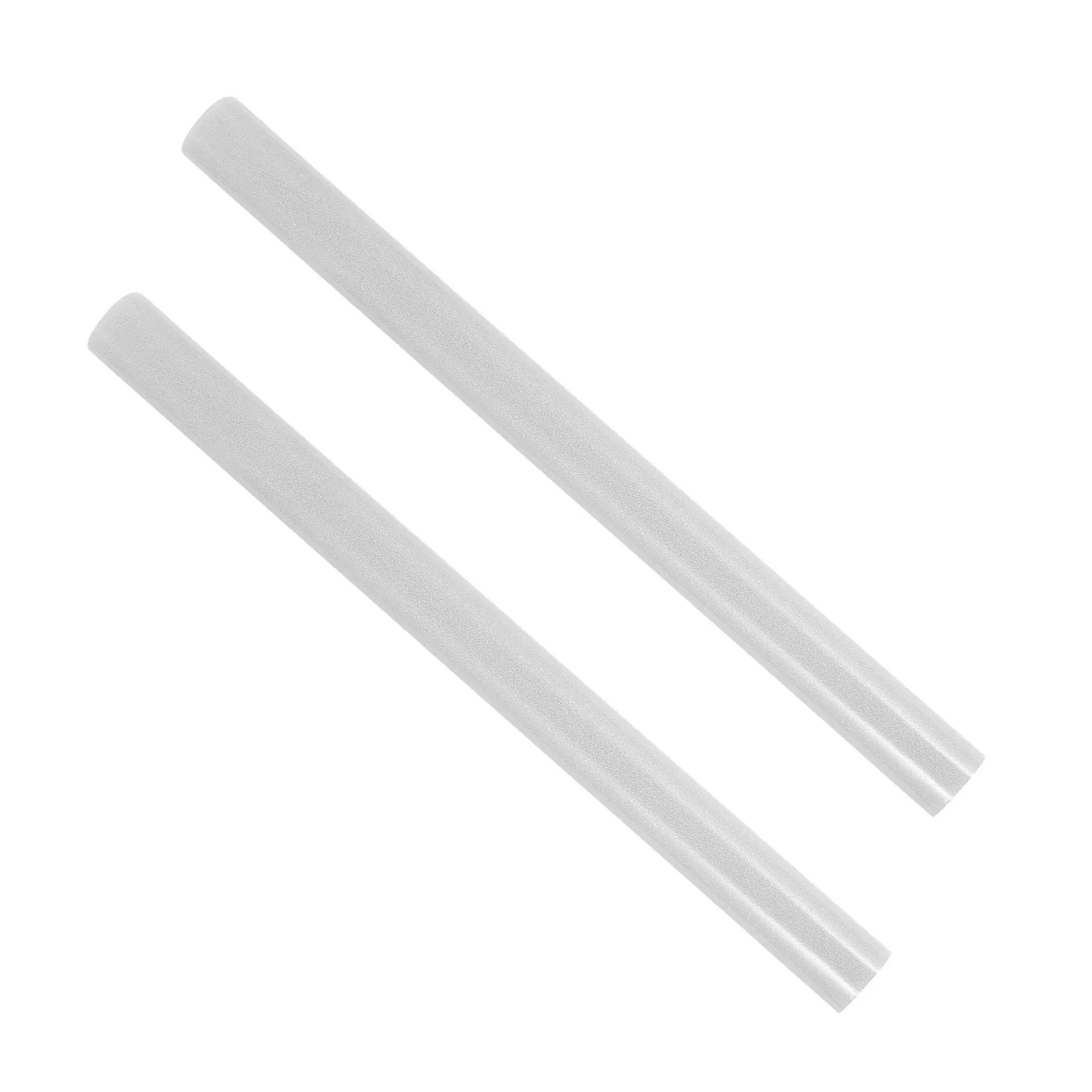 2Roll Frosted Privacy Glass Window Film Decorative Static Cling Removable Anti-Uv Anti-Glare Bathroom Home Office 17.72x78.74