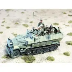 Odlew żywiczny w skali 1/72 DIY Model zestaw montażowy pojazd półgąsienicowy piechota zabawkowy Model niepomalowana darmowa wysyłka