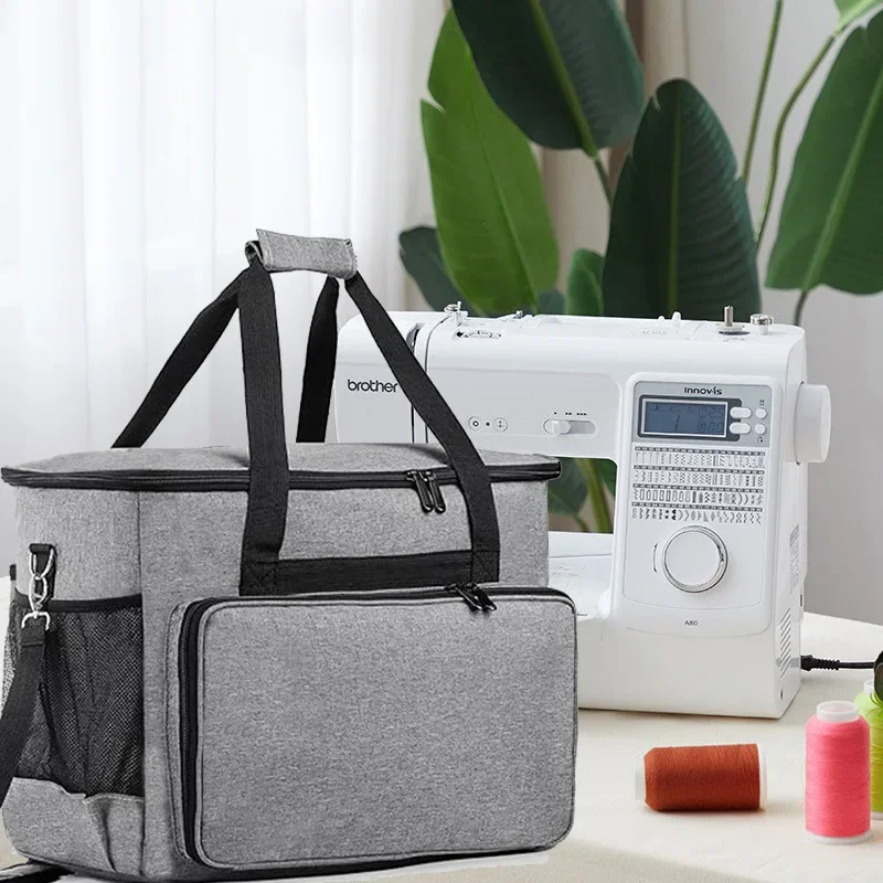 Home Micro Sewing Machine Storage Bag, Waterproof Sewing Machine Accessories Kit, Portable Travel Bag, New