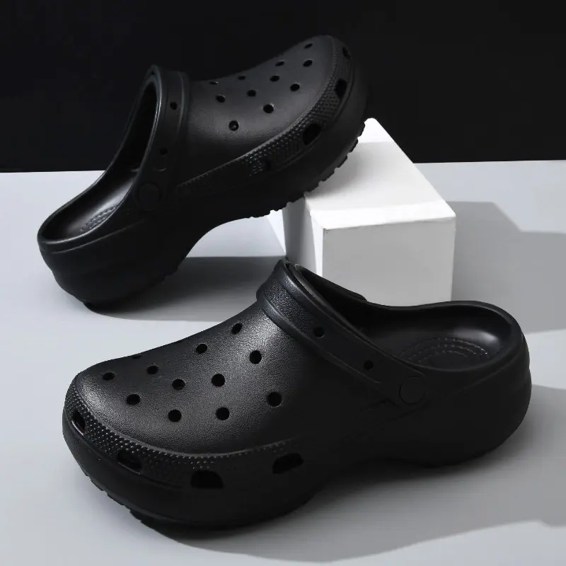 2026 Men's Summer New Simple Fashion Garden Shoes Soft Sole Non-slip Wear-resistant Outdoor Leisure Sports Driving Beach Sandals
