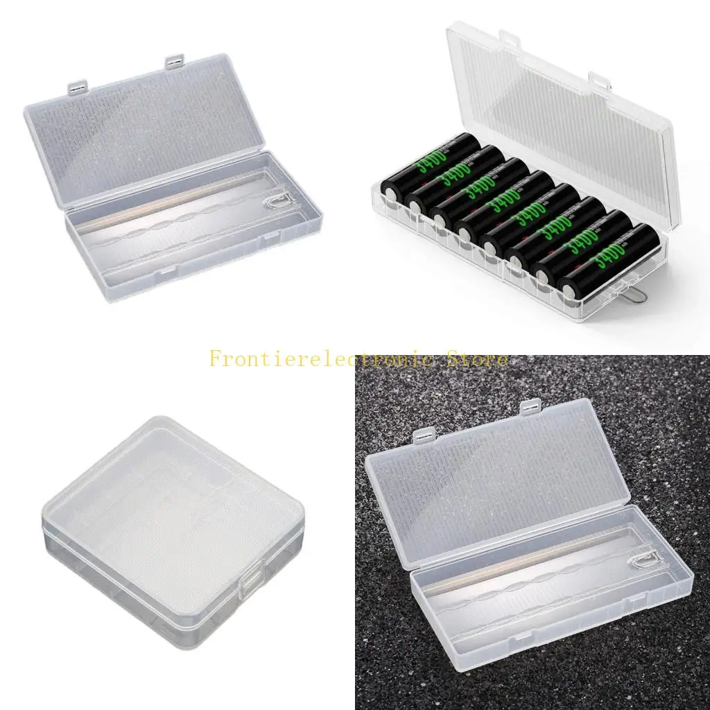 G8DB Portable Battery Storage Box For 18650 Batteries Lightweight Secure Closures