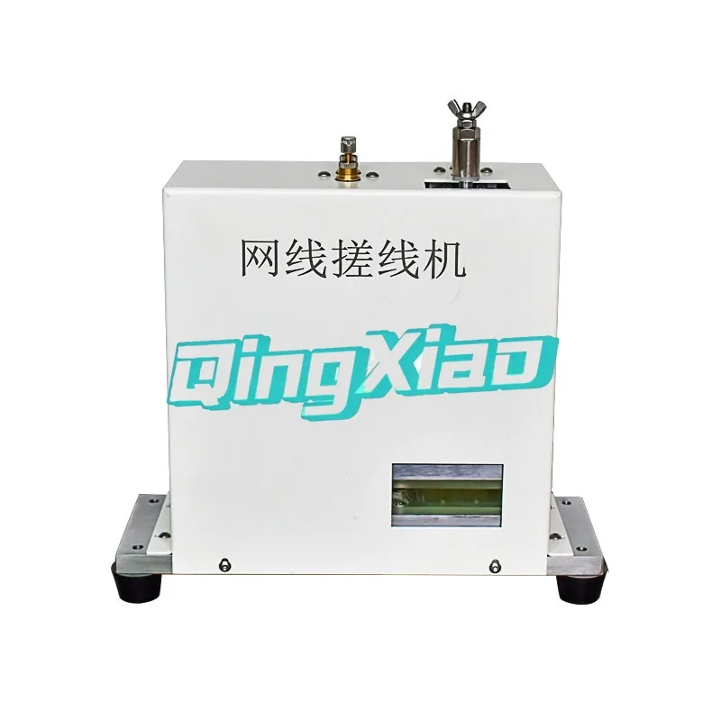 Cable Straightening Machine Twisted Pair Wire Brushing Straightening Machine Foot Pedal Network Core Automatic Straightener