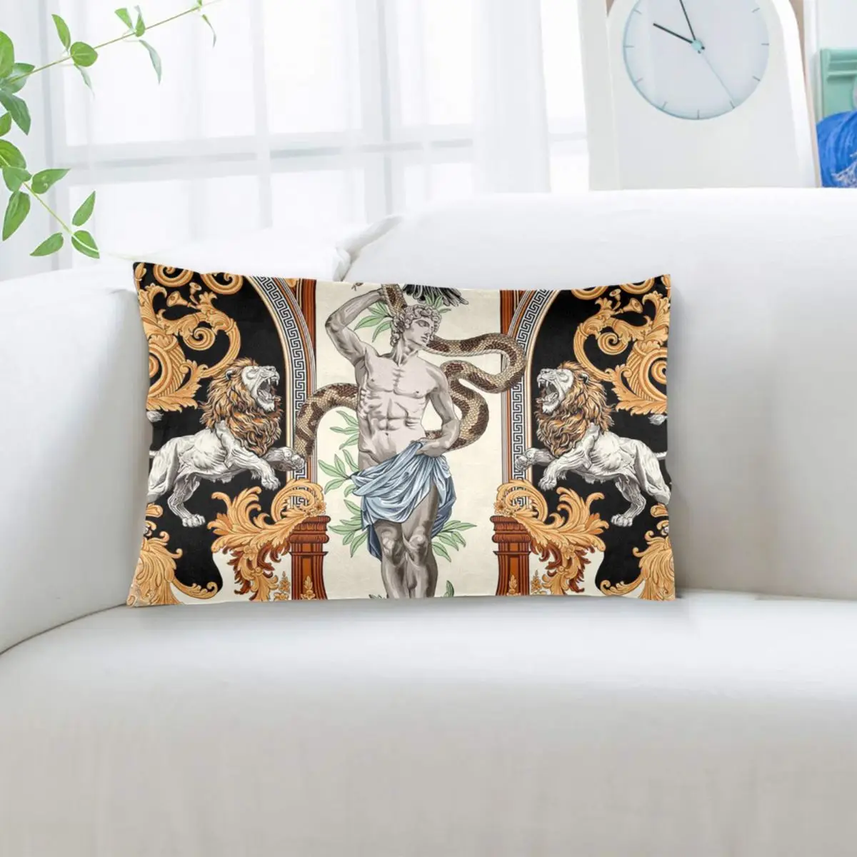 Depiction Of Apollo Ancient Greek Mythology Rectangle Pillowcase Cushion Cover Decor Bedroom Bed Home Comfort Throw Pillow