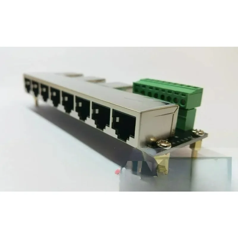 

RS485 CAN MODBUS Industrial Controller Bus Serial Distribution Hub Connector RJ45 Intercommunication Network Port