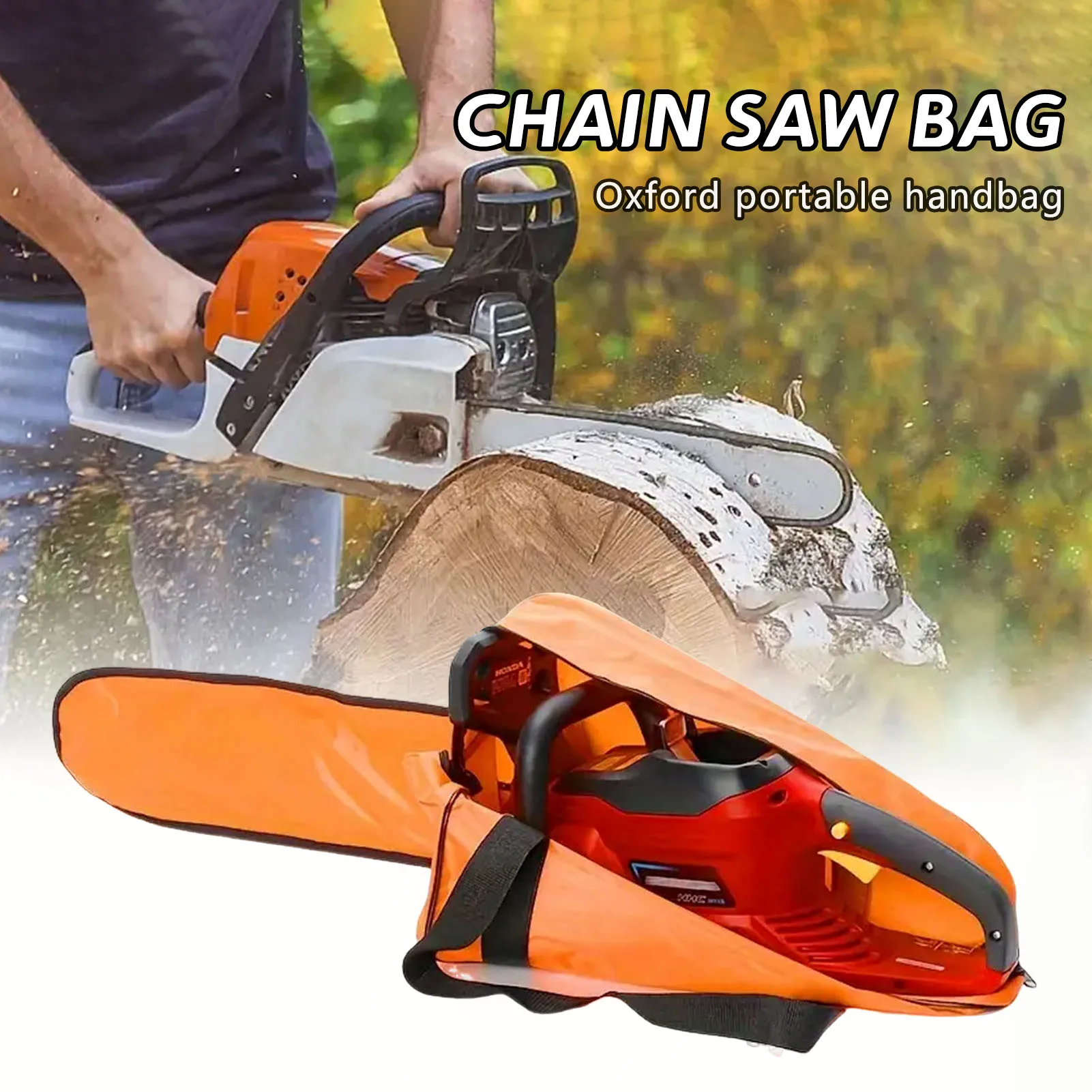 

Chainsaw Bag Portable Chain Saw Carry Case Easy to Store Wear-Resistant Protective Storage Bag Suitable for Agriculture Forestry