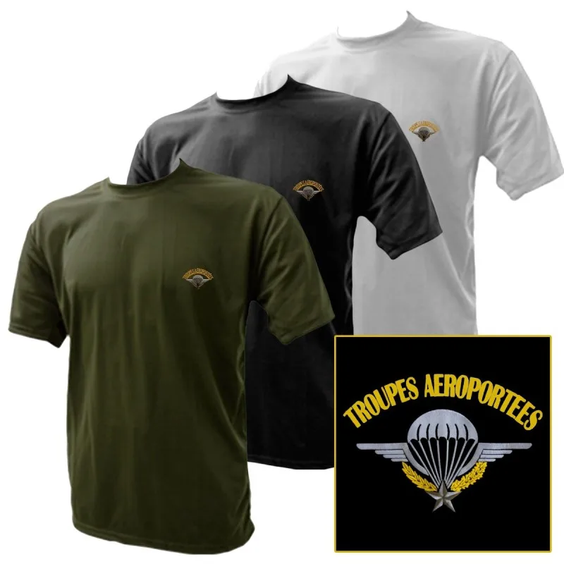 Armee De Terre France Military Men T-Shirt Short Sleeve Casual 100% Cotton Shirt
