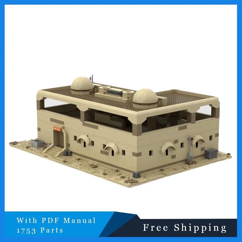 1753 قطعة معركة النجوم الشهيرة منزل من طابقين اللبنات نموذج لعب للأطفال لتقوم بها بنفسك مجموعة التعليمية هدية الكريسماس #3