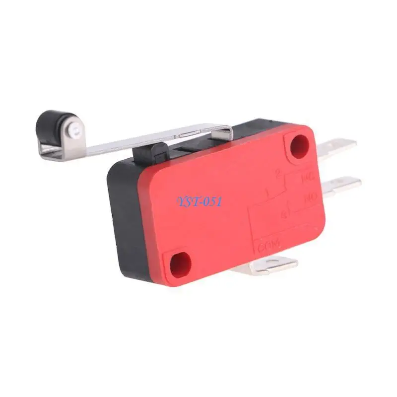 

E15A 1X Long Handle New Micro Roller Lever Arm Normally Open Close Limit Switch KW7-2