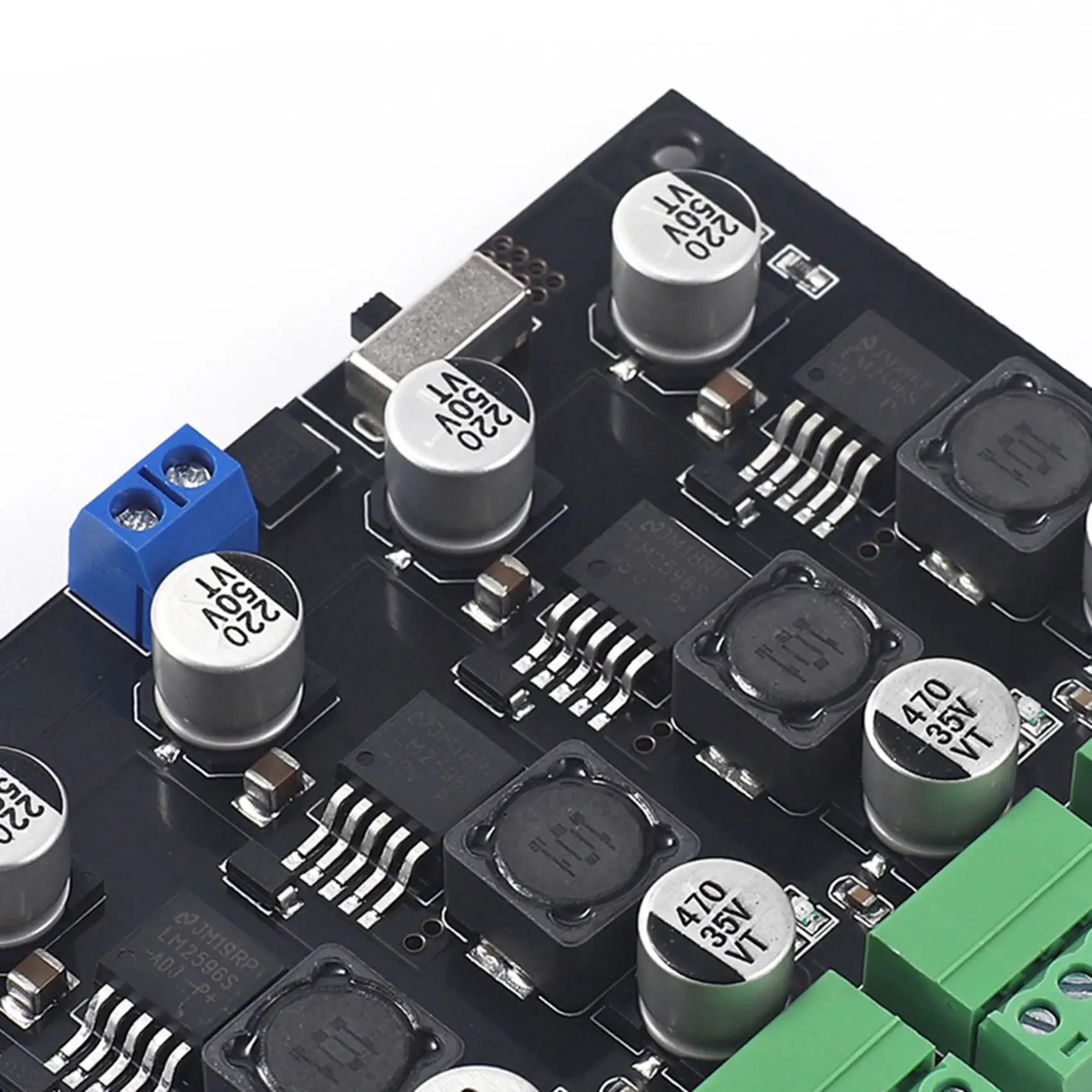 AAAEL-2X LM2596 Multi Channel Switching Power Supply 3.3V/5V/12V/ADJ Adjustable Voltage Output Power Supply Module