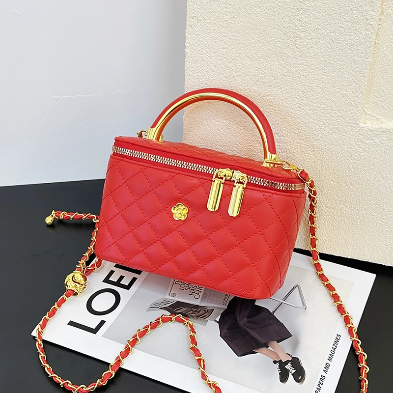 

Высококачественная женская сумка из натуральной кожи с ремешком через плечо — популярный классический элегантный дизайн для женщин люксового бренда