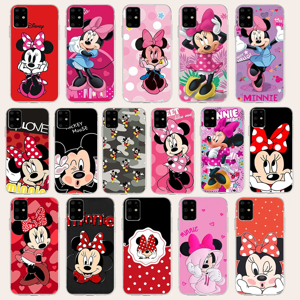 AK-53 Minnie Silicone Case for VIVO Y35 Y22S Y16 Y02S Y02 Y01 X80  V25 V21 Y21 Y21S Y33S Pro