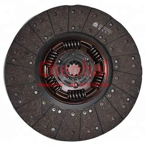 clutch disc AZ9725160200 for sinotruk howo truck parts