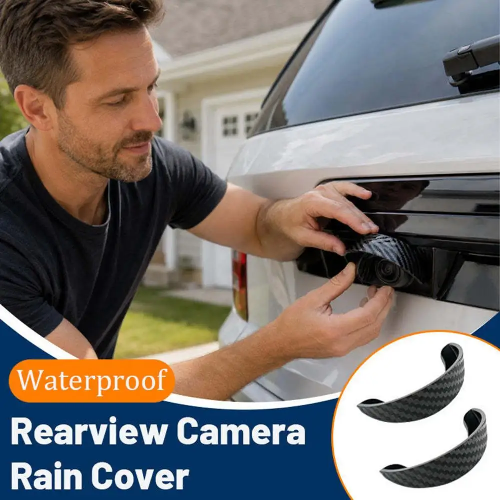 Automotive Rear View Accessories Rearview Mirror Rain Guard Camera Rain Cover for Ford Maverick 2022-2026 Rearview Mirror Sun