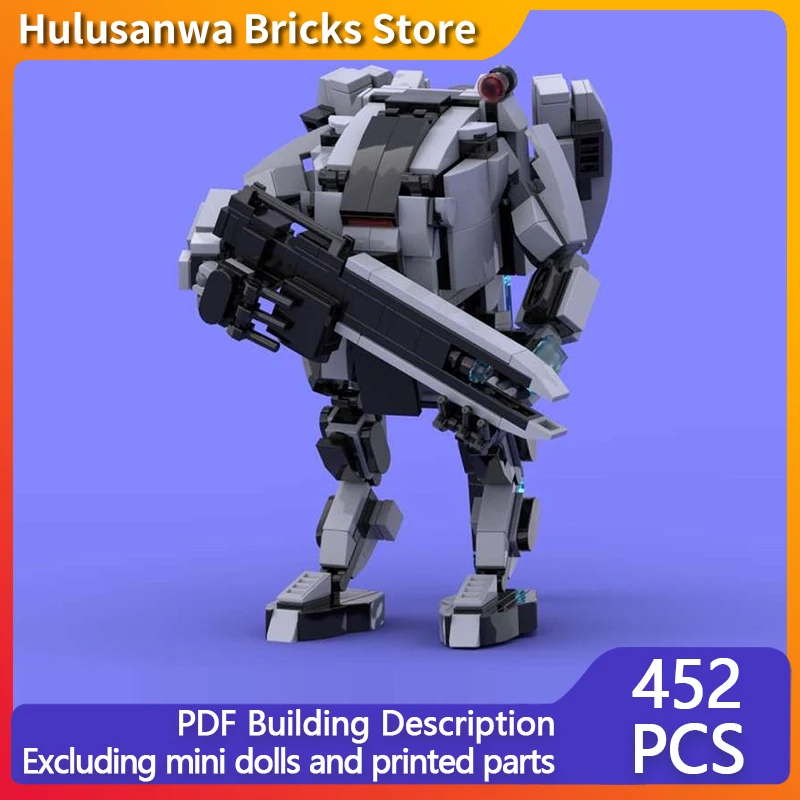

Popular Game Model MOC Building Bricks Heavy Exoskeleton Mecha Modular Technology Gifts Holiday Assemble Children Toys Suit